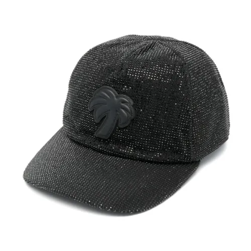 Palm Angels , Big Palm Cap - Stay Cool and Stylish ,Black unisex, Sizes: ONE