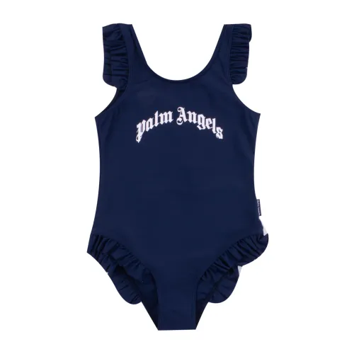 Palm Angels , Blue Sea Clothing Swimsuit for Girls ,Blue female, Sizes: