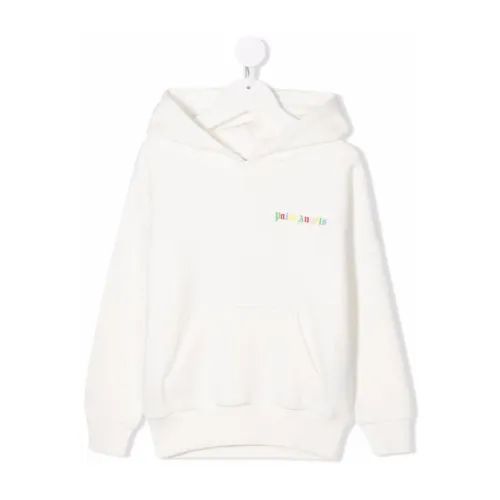 Palm Angels , Boy's Clothing Sweatshirts White Aw20 ,White male, Sizes: