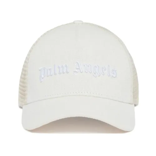 Palm Angels , Caps ,White male, Sizes: ONE