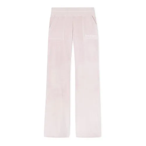 PALM ANGELS Chenille Tracksuit Bottoms - Pink