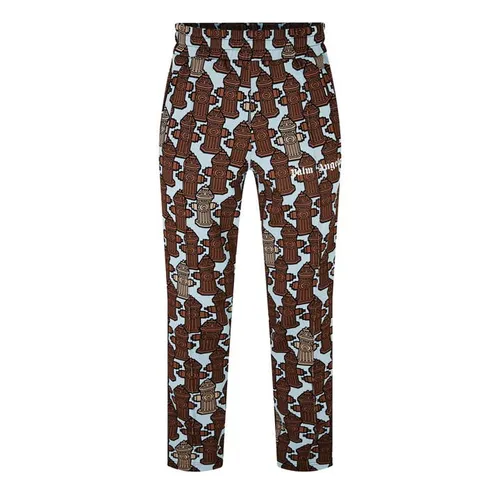 PALM ANGELS Fire Hydrant Track Pants - Blue