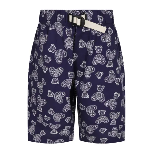 Palm Angels , Kids Shorts and Bermuda Shorts ,Blue male, Sizes: