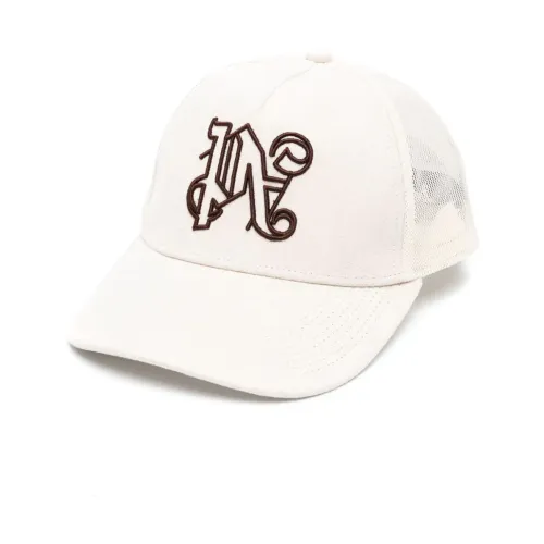 Palm Angels , Palm Angels Hats Beige ,Beige male, Sizes: ONE