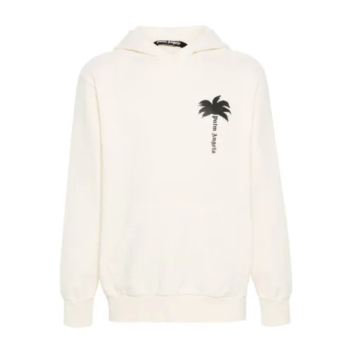 Palm Angels , Palm Angels Sweaters White ,White male, Sizes: