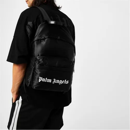PALM ANGELS Palm Logo Backpack Sn99 - Black