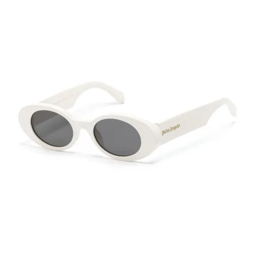 Palm Angels , Peri051 0107 Sunglasses ,White female, Sizes:
