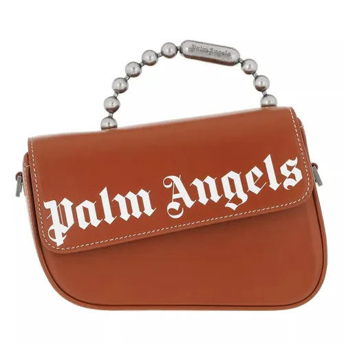 Palm Angels Pochettes - Crash Bag Brown  White - cognac - Pochettes for ladies