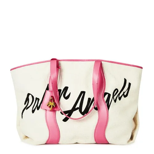 PALM ANGELS Printed Cabas Tote Bag - White