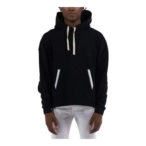 Palm Angels , Sartorial Tape Hoodie ,White male, Sizes: