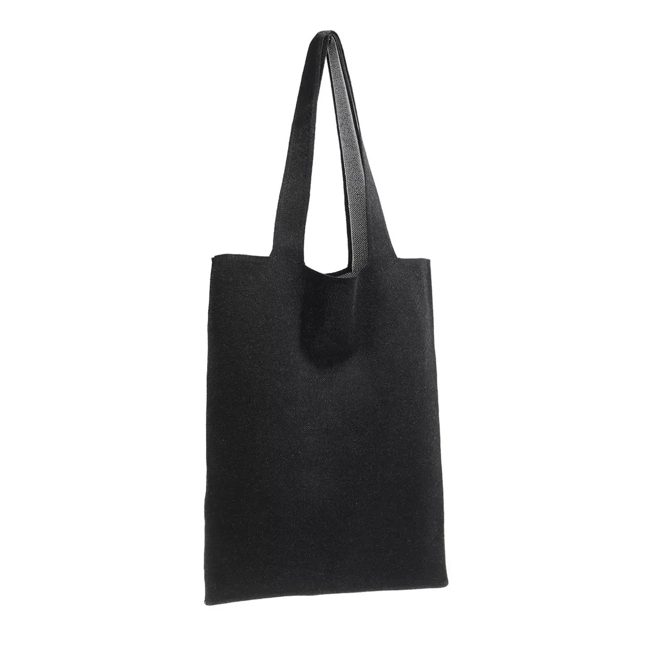 Palm Angels Shopping Bags - Pa Knit Shopper - black - Shopping Bags for ladies