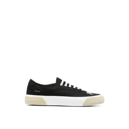 Palm Angels , Skaters Sneakers Black/White ,Black male, Sizes: