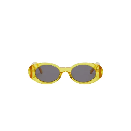 Palm Angels , Stylish Sunglasses ,Yellow unisex, Sizes: ONE