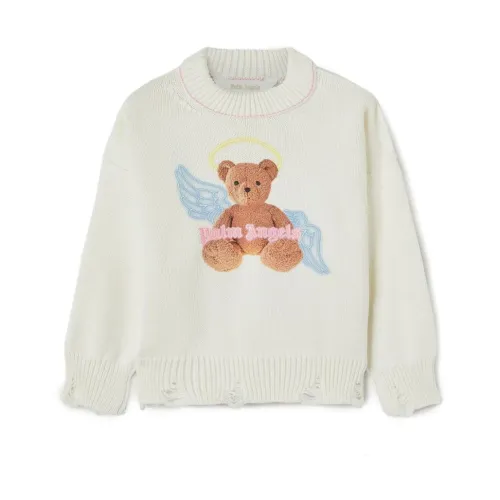 Palm Angels , Teddy Bear Print Sweaters ,Multicolor female, Sizes: