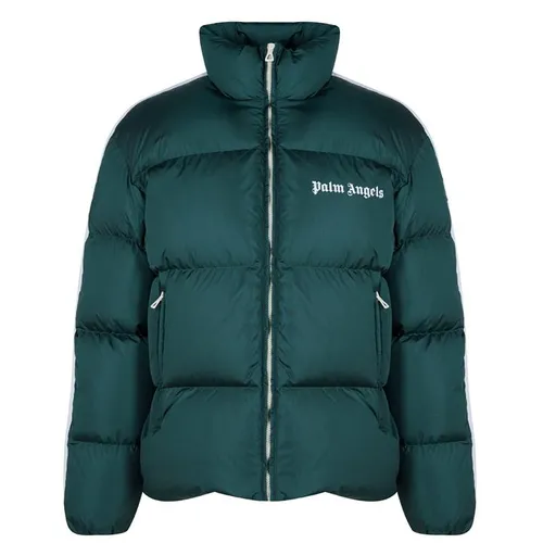 PALM ANGELS Track Puffer Jacket - Green