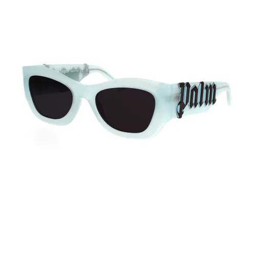Palm Angels , Unisex Canby Sunglasses by Palm Angels ,Blue unisex, Sizes: