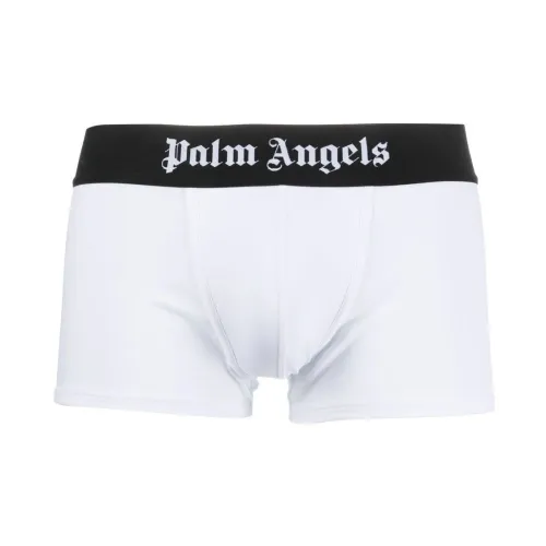 Palm Angels , White Underwear WW Bipack Trunk ,White male, Sizes: