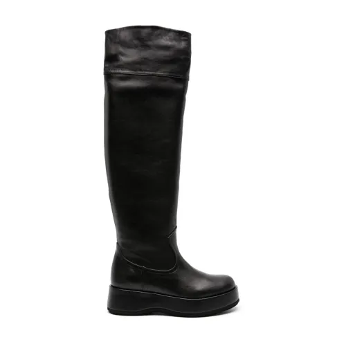 Paloma Barceló , Roy Platform Boots ,Black female, Sizes: