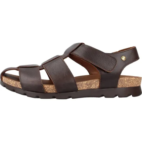 Panama Jack , Flat Sandals ,Brown male, Sizes: