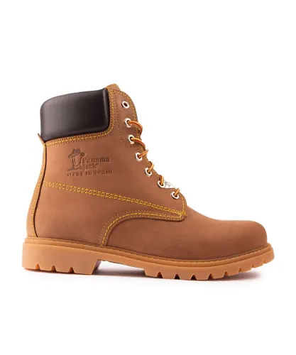 Panama Jack Mens 03 Boots - Tan Leather