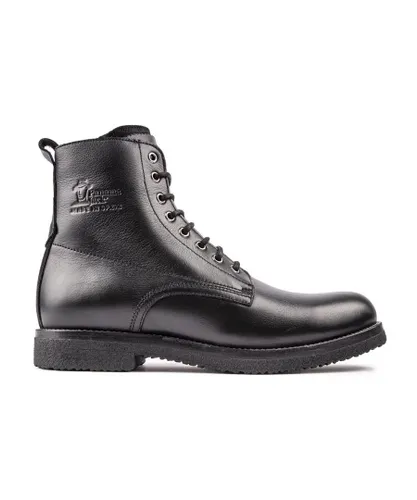 Panama Jack Mens Stevens Igloo C2 Boots - Black Leather