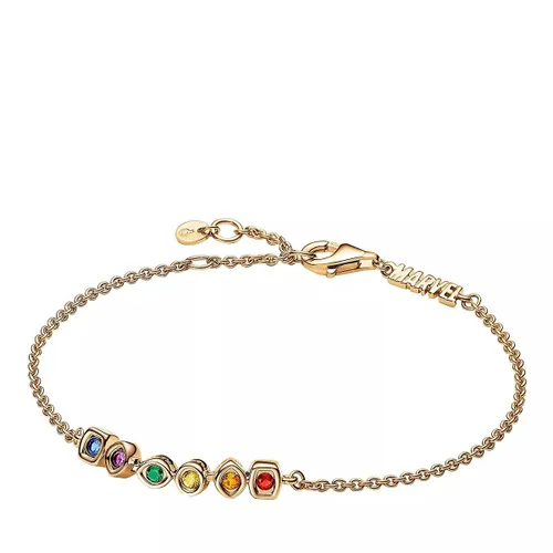 Pandora Bracelets - Marvel 14k gold-plated bracelet with red, orange, - multi - Bracelets for ladies