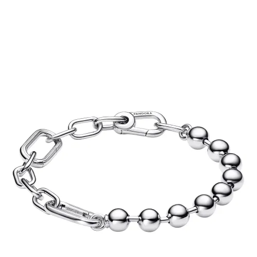 Pandora Bracelets - ME Metal Bead & Link Chain Bracelet - silver - Bracelets for ladies