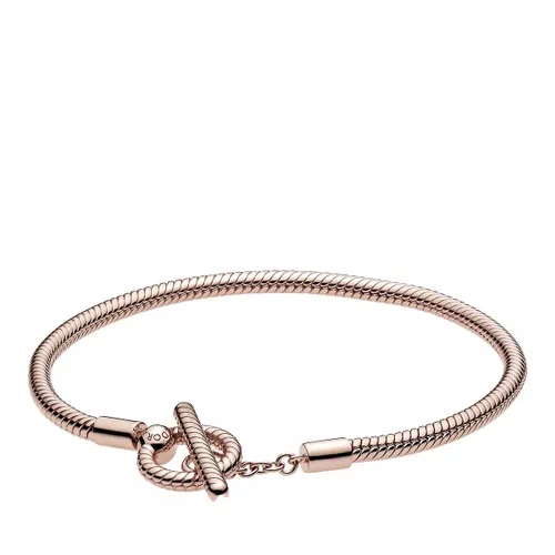 Pandora Bracelets - Moments T-Verschluss Schlangen-Gliederarmband - quarz - Bracelets for ladies