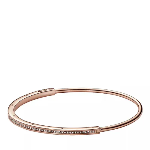 Pandora Bracelets - Signature I-D Pavé Armreif - gold - Bracelets for ladies