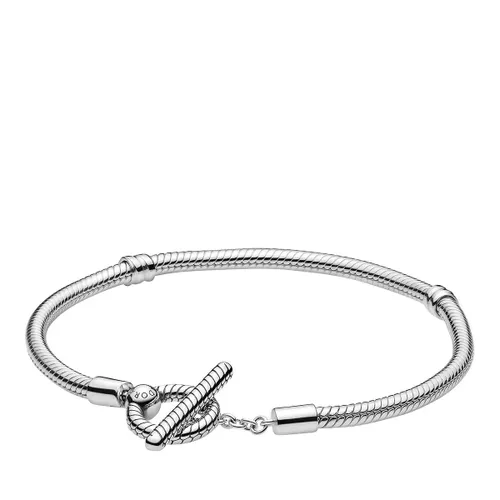 Pandora Bracelets - T-Verschluss Schlangen-Gliederarmband - silver - Bracelets for ladies
