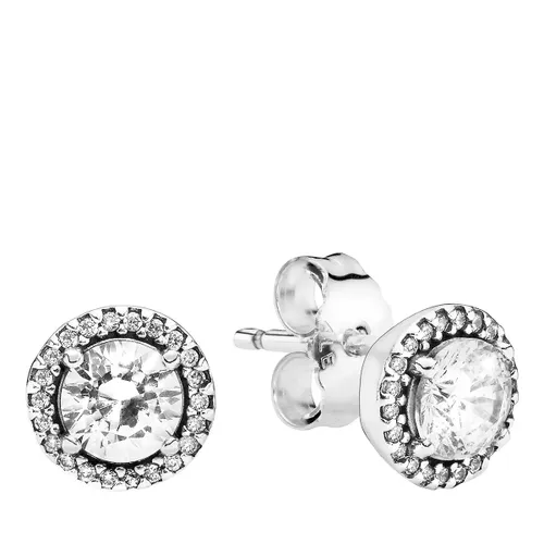 Pandora Earrings - Round Sparkle Ohrringe - silver - Earrings for ladies