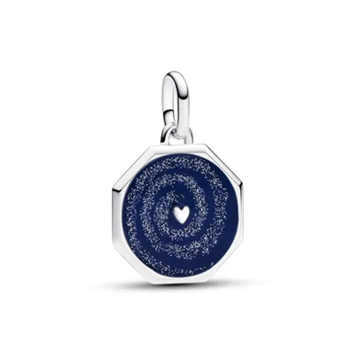 Pandora Galaxy Heart medallion Charm