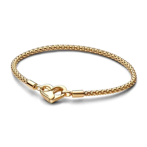 Pandora Moments Gold Studded Chain Bracelet - 18cm