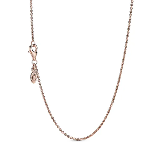 Pandora Moments Women's 14k Rose Gold-Plated Classic Cable