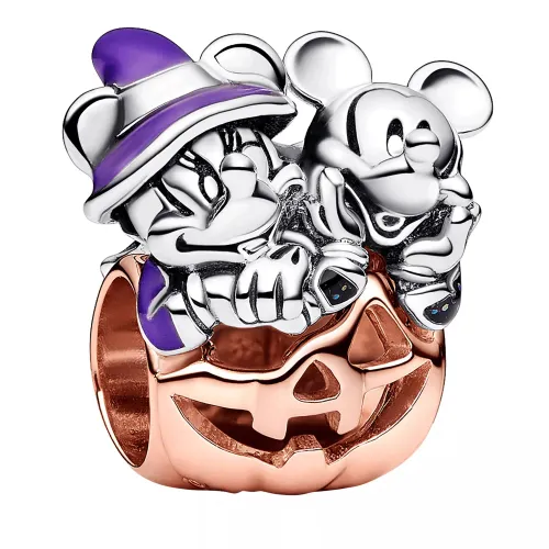 Pandora Pendants & Charms - Disney Mickey Mouse & Minnie Mouse Halloween Pumpk - multi - Pendants & Charms for ladies