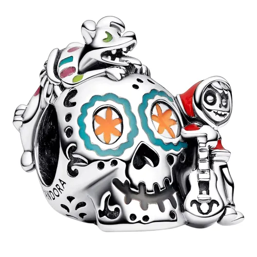 Pandora Pendants & Charms - Disney Pixar Coco Miguel & Dante Skull Glow-in-the - multi - Pendants & Charms for ladies