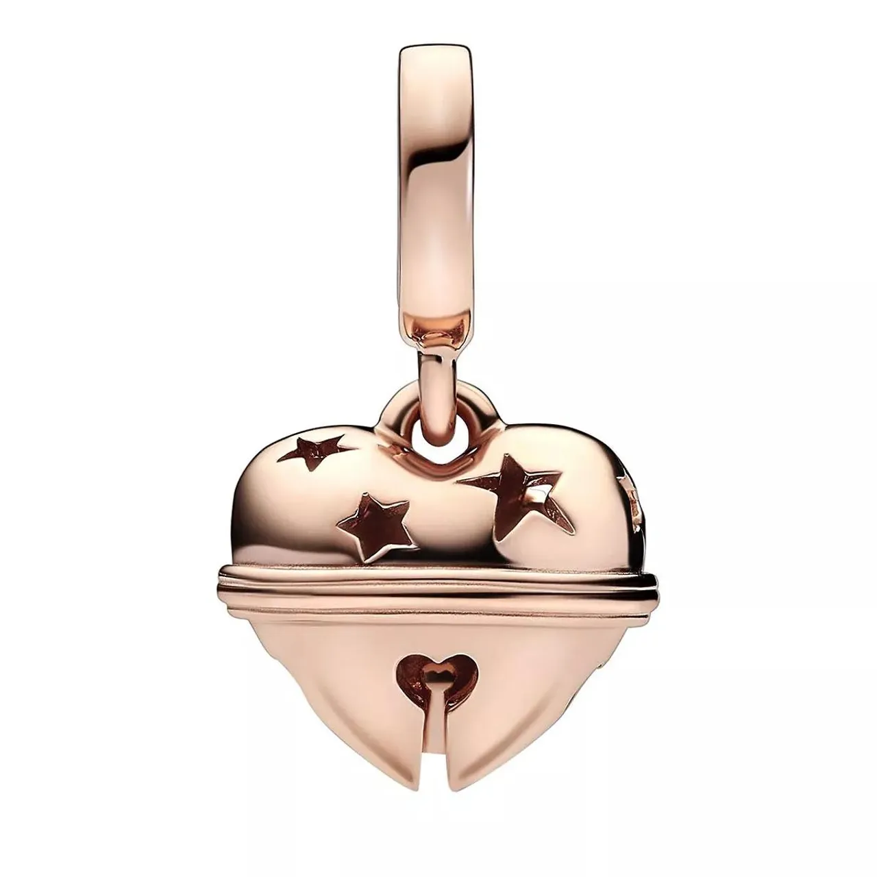 Pandora Pendants & Charms - Festliche Glocke hängender Charm - white - Pendants & Charms for ladies