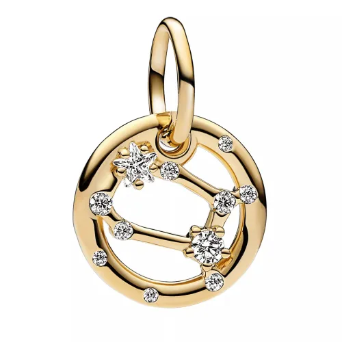 Pandora Pendants & Charms - Gemini Zodiac Dangle Charm - gold - Pendants & Charms for ladies
