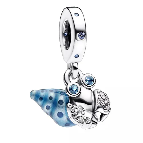 Pandora Pendants & Charms - Glow-in-the-dark Hermit Crab Dangle Charm - light blue - Pendants & Charms for ladies