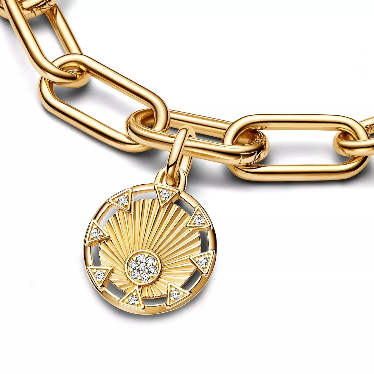 Pandora Pendants & Charms - ME Power of the Light Sun Medallion Charm - gold - Pendants & Charms for ladies