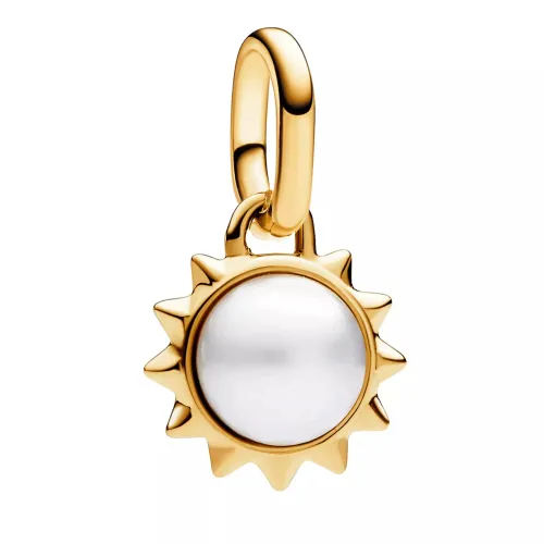 Pandora Pendants & Charms - ME Treated Freshwater Cultured Pearl Sun Mini Dan - white - Pendants & Charms for ladies