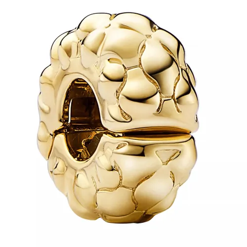 Pandora Pendants & Charms - Studded Clip Charm - gold - Pendants & Charms for ladies