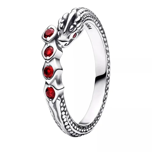 Pandora Rings - Game of Thrones Dragon Sparkling Ring - red - Rings for ladies