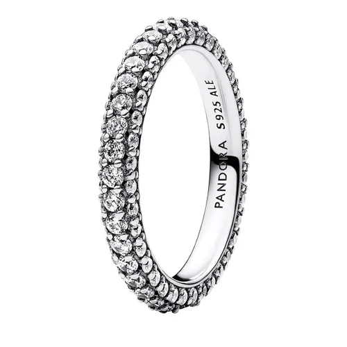 Pandora Rings - Pandora Timeless Pavé Single-row - silver - Rings for ladies