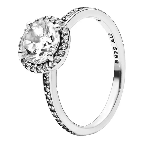 Pandora Rings - Quadratischer Funkelnder Strahlenkranz Ring - silver - Rings for ladies