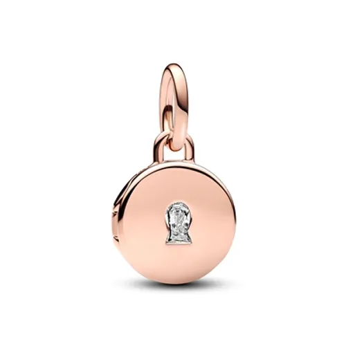 Pandora Rose-Gold Openable & Engravable Love Locket Dangle Charm