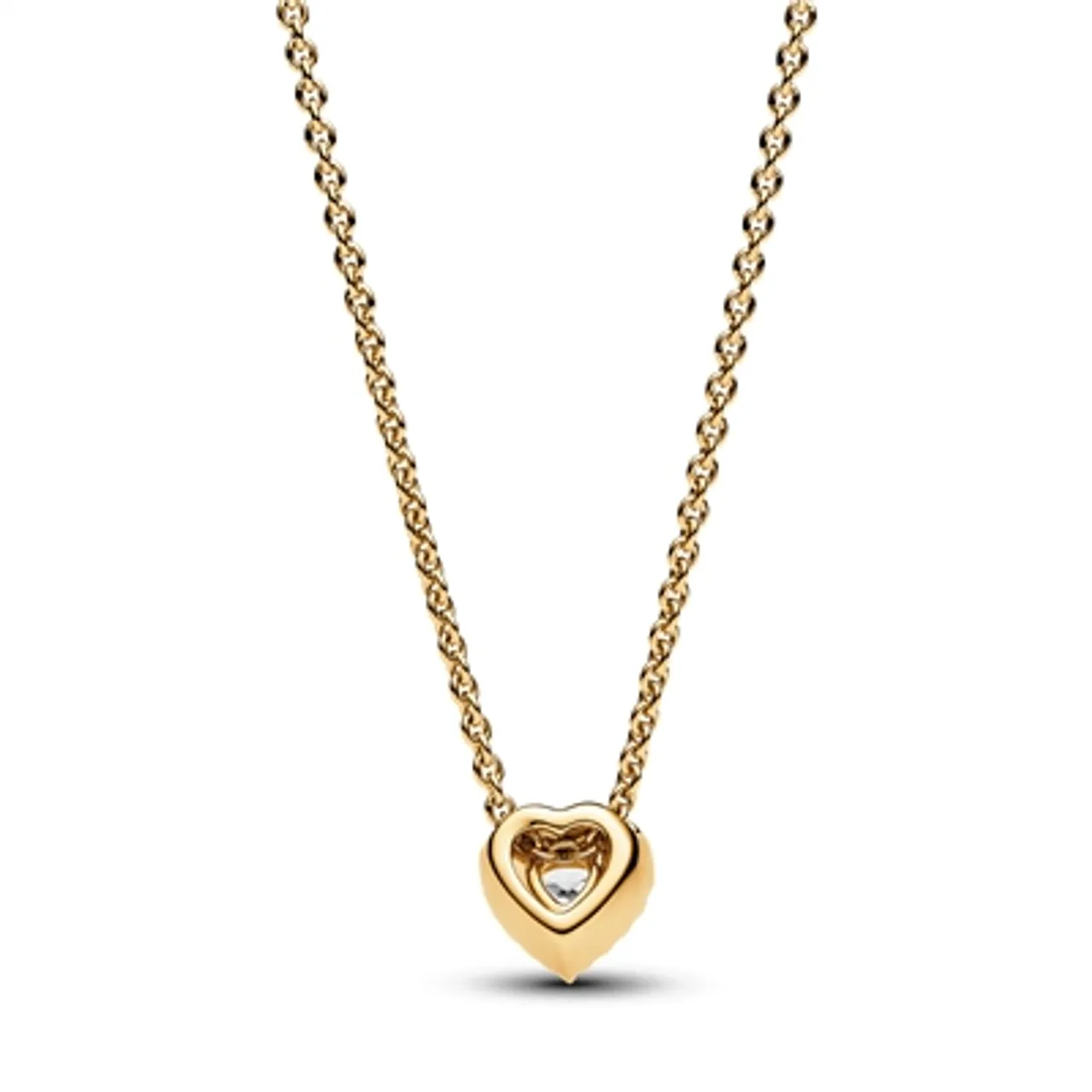 Pandora Sparkling Elevated Heart Collier Necklace - 45cm