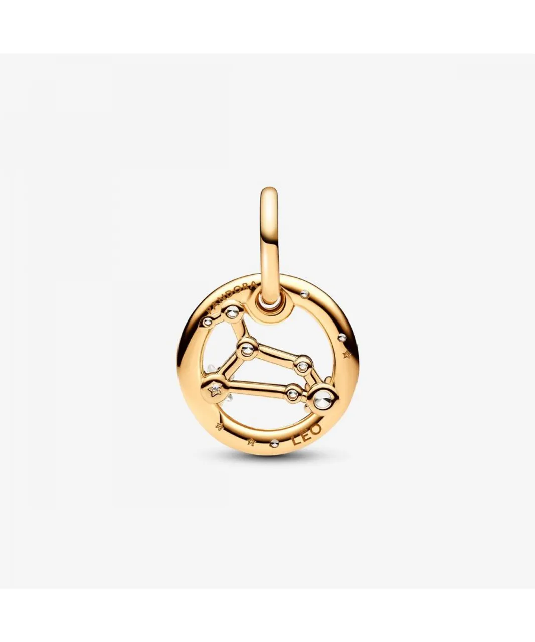 Pandora 'Zodiac Sign' WoMens Gold Plated Metal Charm - 762725C01 Gold Tone - One Size