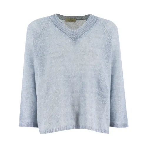 Panicale , Sweater ,Blue female, Sizes: