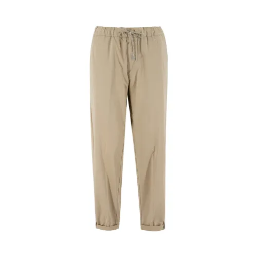 Panicale , Trousers ,Beige female, Sizes: